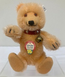 lot 18G image: Vintage Steiff Mini Limited Edition Teddy Baby Steiff Limited Edition 1934 Jointed Baby Teddy Bear Replica