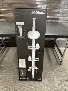 lot 87 image: Open Box Artika Azzuro Adjustable Shower Caddy