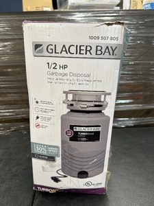 lot 51 image: Like New Open Box TurboGrind 12 hp. Continuous Feed Garbage Disposal with Power Cord