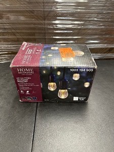 lot 98 image: Like New Open Box Home Decorators Collection Color Changing String Lights 24  -Tested Works
