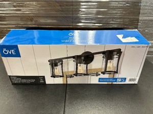 lot 70 image: Like New Open Box Ove Decors Joakim 3 Light Vanity Light