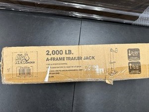 lot 108 image: Big Red Jacks 2000 Lb A Frame Trailer Jack
