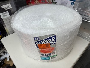 lot 120 image: 12 x 250 Bubble Wrap - small bubble
