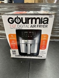 lot 46 image: New Gourmia 7 Quart Digital Air Fryer