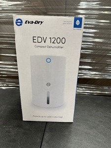 lot 114 image: New Eva-Dry EDV 1200 Compact Dehumidifier