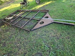 lot 27 image: Heavy-Duty Metal Frame - No Axels - Item is Off Site in SVEA See Desc