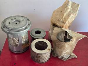 lot 114 image: Collection of 6 Air Filters - Various Types and Conditions
