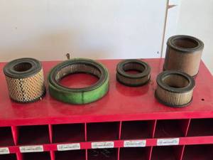 lot 115 image: Set of 5 Air Filters for Various Equipment - Multiple Sizes