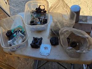 lot 128 image: Misc. Boat Motor Parts