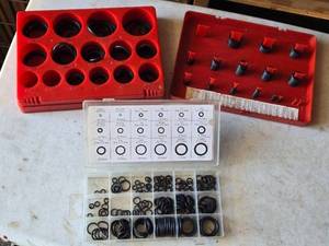lot 131 image: H70 O-Ring Kit with Assorted Sizes - Partial Set and Other O Rings
