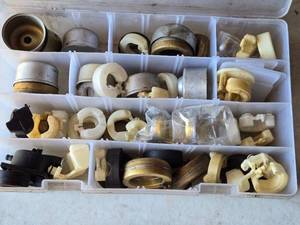 lot 142 image: Carburetor Floats, Bowls and Other Parts - Some Used