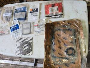 lot 161 image: Assortment of 10 Gaskets and Seals for Kohler and Yamaha Engines