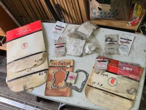 lot 168 image: Assortment of Tecumseh Original Service Parts - Gaskets and Miscellaneous Items