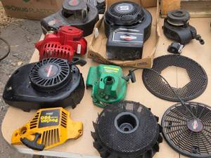 lot 217 image: Various Small Engine Recoils and Covers