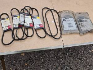 lot 232 image: Various Belts Including Toro and Murray Brands See Pics and Description for More Info