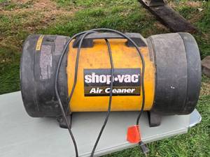 lot 240 image: Shop-Vac Air Cleaner Model AC235A - Used Condition