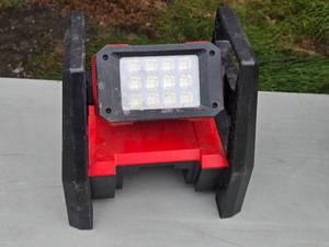 lot 241 image: Milwaukee LED HP Flood Light - Portable Work Light - Untested
