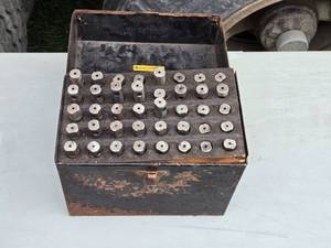lot 247 image: Collection of Metal Punches Case - Patent No. 1747060