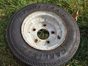 lot 292 image: Carlisle Sport Trail Tire - Size 4.80-8