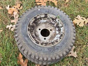 lot 296 image: Used Tire - 16 X 6.50-8 Size