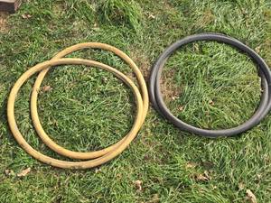 lot 304 image: Set of 4 Solid Bicycle Tire Tubes