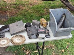 lot 331 image: Group of Various Kohler and Other Parts - Assortment of Used Engine Components
