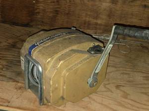 lot 353 image: Powerwinch Model 712-A Electric Winch - 12V DC - - Untested and Unsure of Completeness