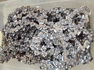 lot 371 image: Small Tub of Chainsaw Chains - Used, Various Sizes