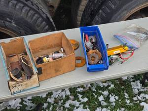 lot 480 image: Assortment of Gears, Mechanical and Hardware Components - 3 Boxes