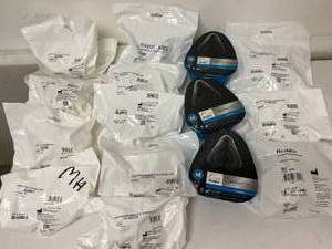 lot 31 image: Lot of Mixed NEW ResMed CPAP Nasal Mask Cushions
