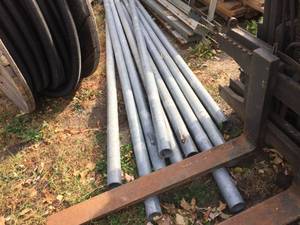 lot 106 image: 9 Pcs 106 Galvanized Steel Conduit