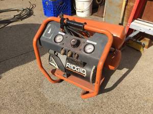 lot 116 image: Ridgid Air Compressor