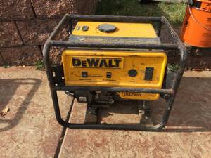 lot 125 image: Dewalt DG2900 Gas Generator - Honda GX160