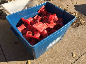 lot 227 image: Tote Deslauriers Disc - 10 Rebar Covers