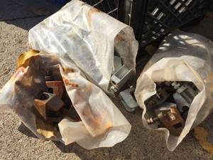 lot 229 image: Group Metal Bracket Clamps