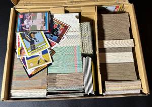lot 54 image: 6 Pound Large Box Of Mostly Baseball Cards - 80s-90s Several Big Names Included