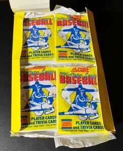 lot 47 image: 1990 Score 36 Unopened Pack Box - Baseball Cards