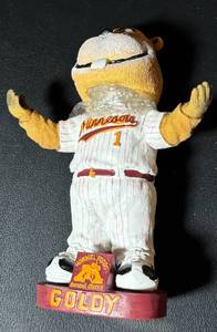lot 25A image: University of Minnesota Goldy Baseball Bobblehead