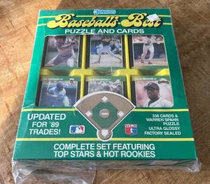 lot 40D image: 1989 Donruss Baseballs Best Update Complete Factory Set