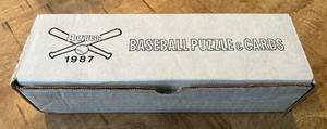 lot 27D image: 1987 Donruss Complete Factory Set - Greg Maddux RC, Barry Bonds RC, Mark McGwire RC, Bo Jackson RC, and more