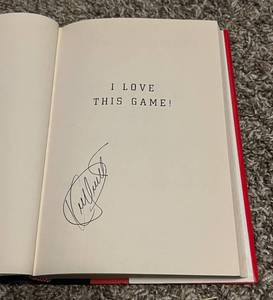 lot 3E image: Kirby Puckett Signed I Love This Game Book - Autograph Minnesota Twins Baseball
