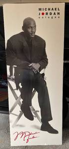 lot 8B image: Michael Jordan Cologne Large Advertisement Piece 28x72, 2-sided, Basketball