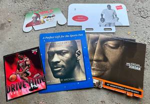 lot 16B image: (6) Michael Jordan Various Advertisement Pieces - Basketball