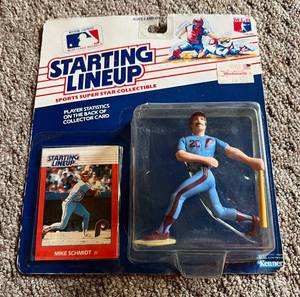 lot 30C image: Mike Schmidt 1988 Starting Lineup Baseball Figure