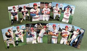 lot 49D image: Lot of 13 Minnesota Twins 1985 All-Star Game Post Cards - Baseball