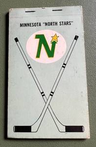 lot 52D image: Very Rare 1969-70 Minnesota North Stars Sportcolor Postcard Flip Book - Vintage Hockey