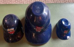 lot 56D image: Lot of 3 Minnesota Twins Souvenir Helmets 2014 All-Star Game - Baseball