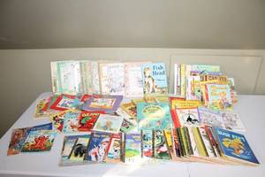 lot 1 image: Large Assortment of Vintage Childrens Books - Over 50 Titles