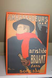 lot 26 image: Vintage Framed Art Print - Ambassadeurs Aristide Bruant Dans Son Cabaret