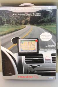 lot 28 image: Nexstar 3.5 Color Touch Screen Satellite Navigation System - TTS Features Included